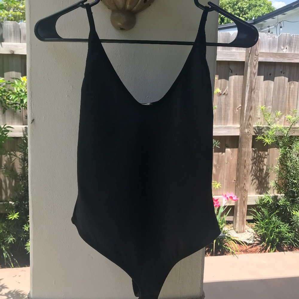 Free People black bodysuit